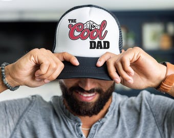 Cool Dad Retro Hat Patch, Dad Hat Patch, DTF Transfer or Sublimation Transfer Options
