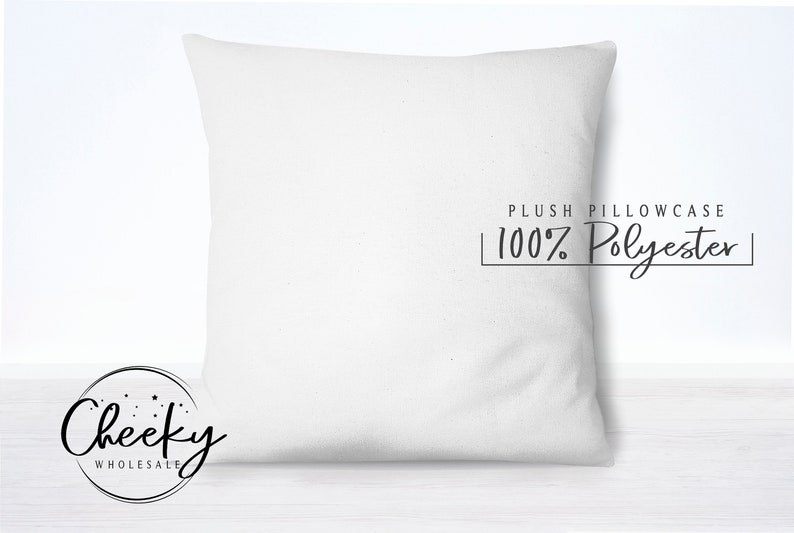 White Blank Pillow Case Sublimation Blanks Wholesale Etsy
