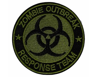 Zombie Response Team BE-X 3D Rubber Patch / Abzeichen aus Hartgummi rot Zombie Response Team BE-X 3D Rubber Patch / Abzeichen aus Hartgummi rot
