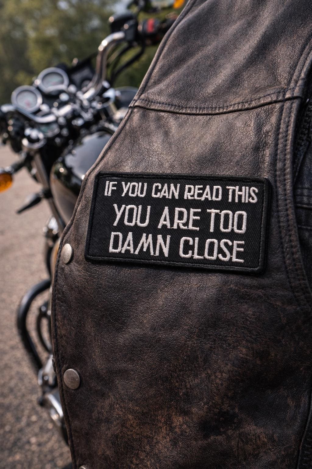 The Idea is to Die Young as Late as Possible Patch - Biker Saying Patches by Ivamis Patches