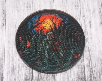 Zombie Apocalypse-patch opstrijkappliqué voor jas, kleding, rugzak, draagtas, vest, badge ondode horde, horror survival fan gear