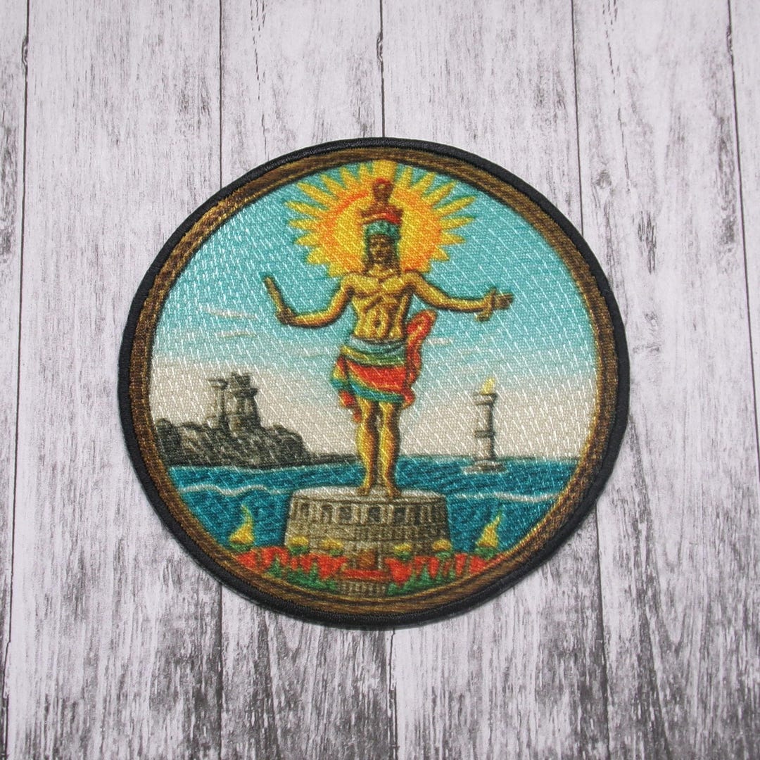 Aztec Patch – Spiritual Retro Patch for History Buff - Iron-on/sew-on ...