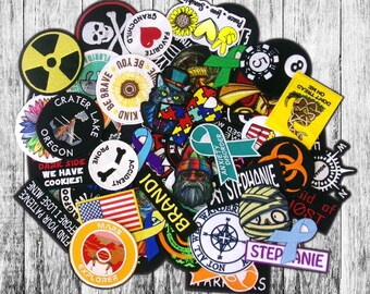 Substance Abuse Red Support Ribbon Patch Embroidered Iron-on