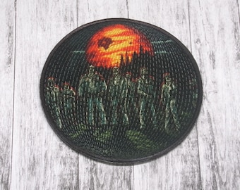 Zombie Apocalypse-patch opstrijkappliqué voor jas, kleding, rugzak, draagtas, vest, badge ondode horde, horror survival fan gear