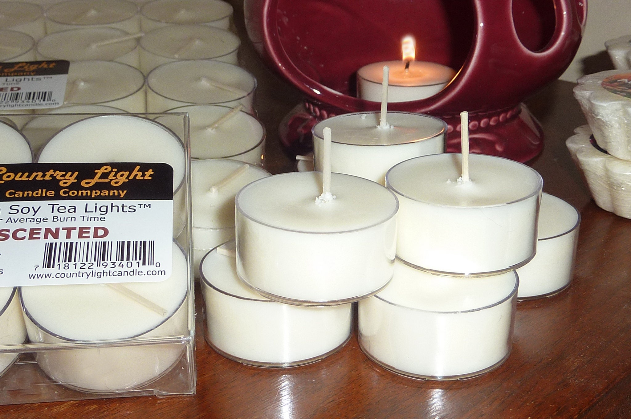 Battery Tea Lights Bulk, Flameless Flickering Tea Candles, Long