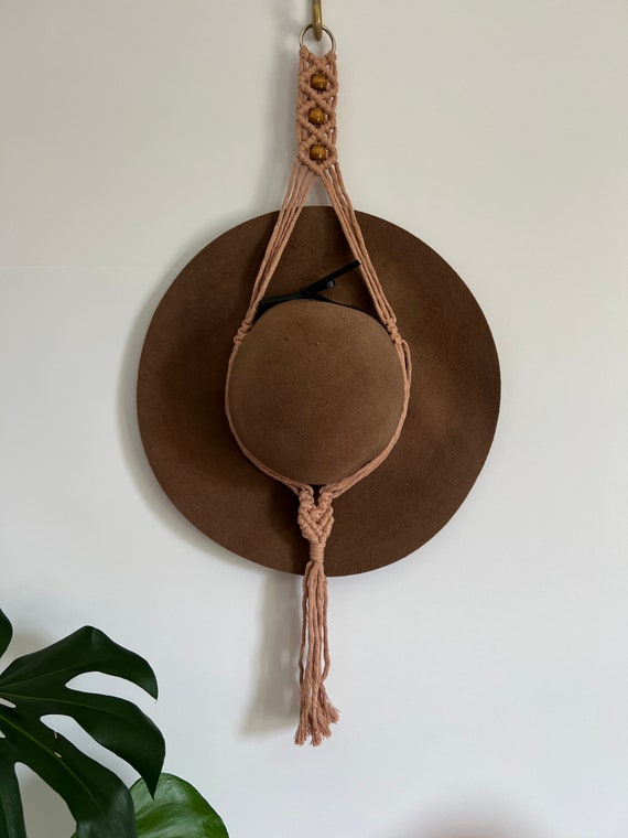 Boho Hat Hanger - Dusty Rose
