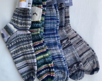 Chaussettes tricotées à la main, pointure 46/47