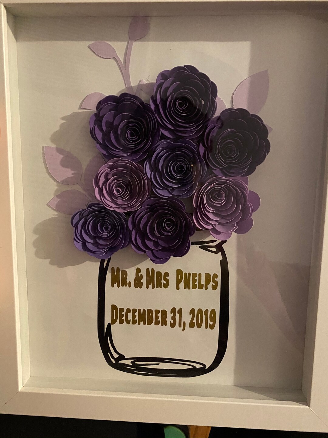 Personalized Shadow Box - Etsy