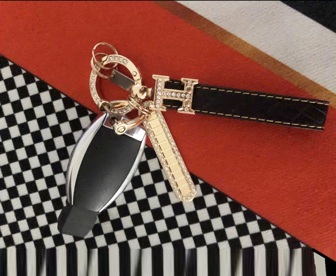 Personalized Diamond Keychain, Custom Phone Number Digital Keychain ...