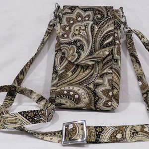 Cell Phone Purse, minimalist purse, smartphone purse, small crossbody bag, crossbody phone bag, cell phone pouch, cell phone bag, hip bag