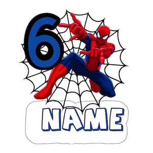 Spiderman Cake Topper