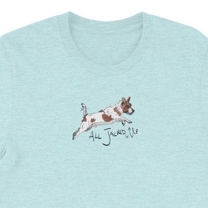 All Jacked Up - Jack Russell Terrier Koszulka z krótkim rękawem unisex od SkippyBee