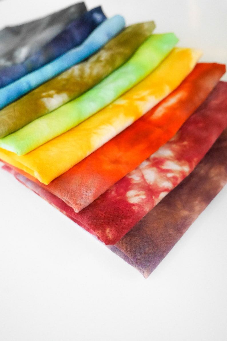 tie dye bandana, scarf, dog scarf, headband scarf, hand-dyed bandana