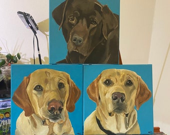 Custom Pet Paintings