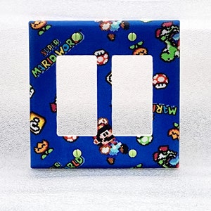 Super Mario Bros Light Switch & Outlet Covers