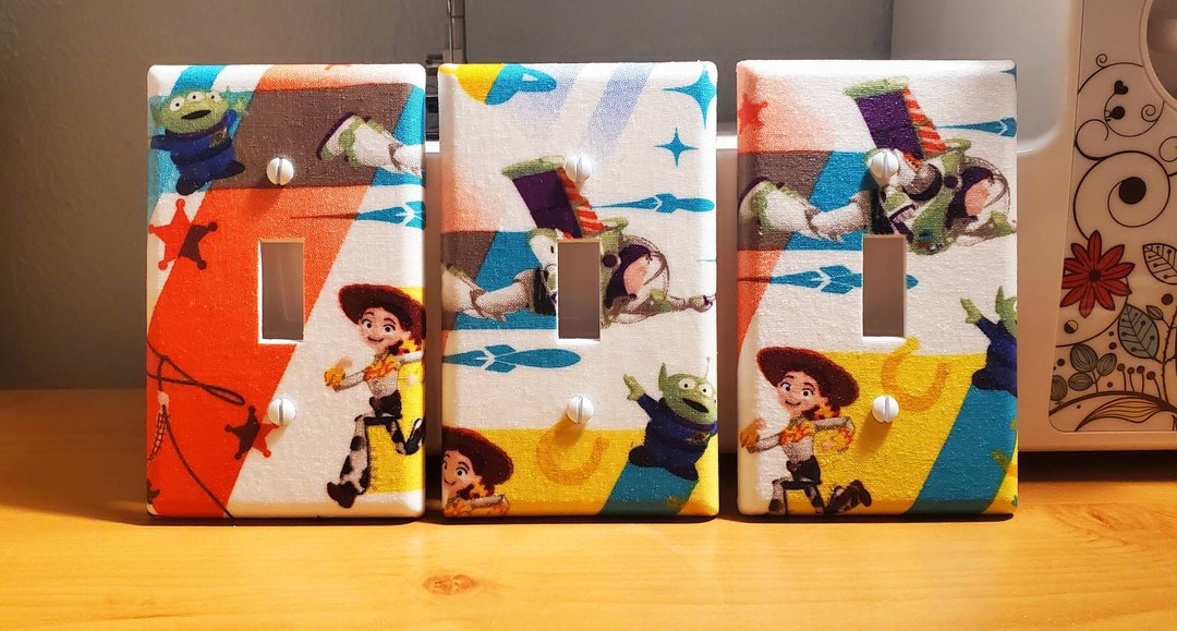 Handcrafted Disney's Toy Story Light Switch Covers Etsy