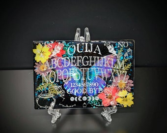 Mini Midnight Garden Ouija Board Blue