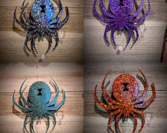 Spinderella Hanging Spider / wall hanging/ witchy decor/ Halloween