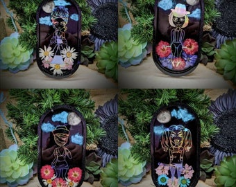 Horror Dolls Trinket Dish (series 1) / Rolling Tray/ Alter tray/  Crystal tray/  Desktop shelf/ Altar tools/ Jewelry