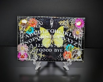 Small Midnight Garden Ouija Board Green