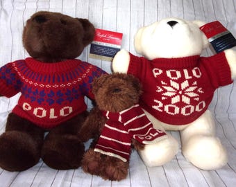 Ralph Lauren Polo Bear Steiff Ralph Lauren Collector Piece Russian