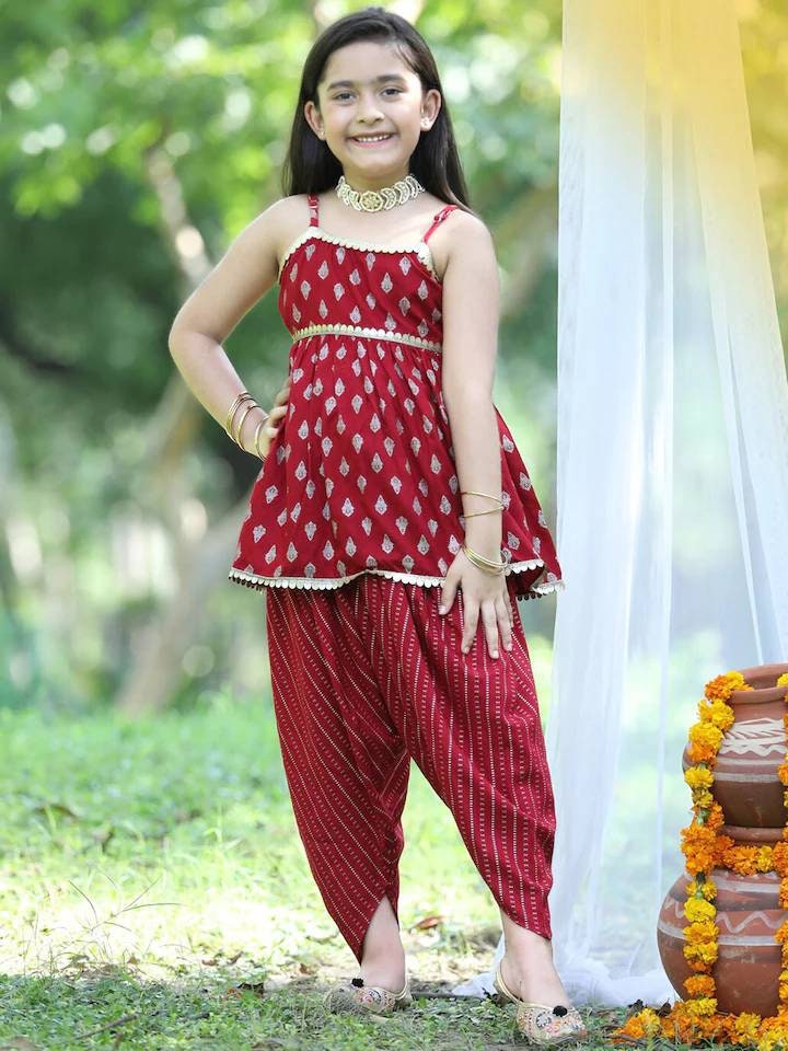 Dhoti kurta girls dress sales