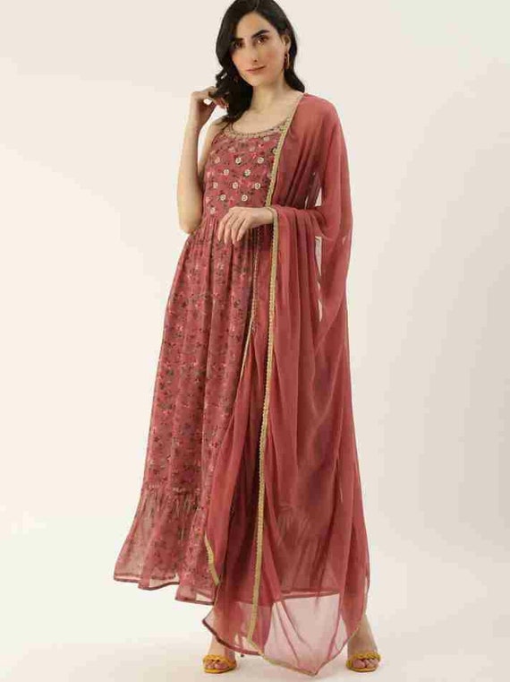 Ethnic party wear dresses for cheap womens