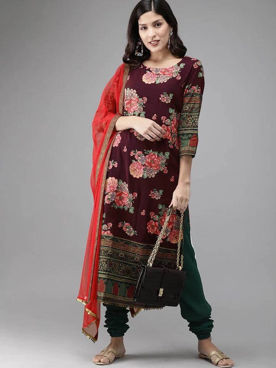 Women Kurta, Churidar & Dupatta Set Price in India - Buy Women Kurta,  Churidar & Dupatta Set online at Shopsy.in