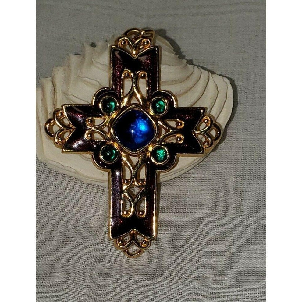 Avon Cross Necklace - Etsy