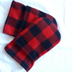 Buffalo Plaid Therapeutic Hand Warmer Mitts