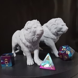 Figurine of Wonderous Power - Golden Lions - DnD Magic Item - Prop- Dungeons & Dragons - Tabeltop - Cosplay