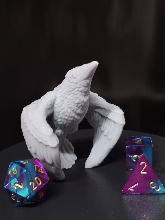 Figurine of Wonderous Power Silver Raven Dnd Magic Item Etsy