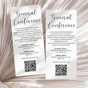 Herinnering algemene conferentie, herinnering algemene jeugdconferentie, uitreikblad algemene jeugdconferentie, uitnodiging voor algemene conferentie direct downloaden