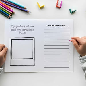 LDS Primary Fathers Day Card, Primary Father's Day Worksheet, Father's ...