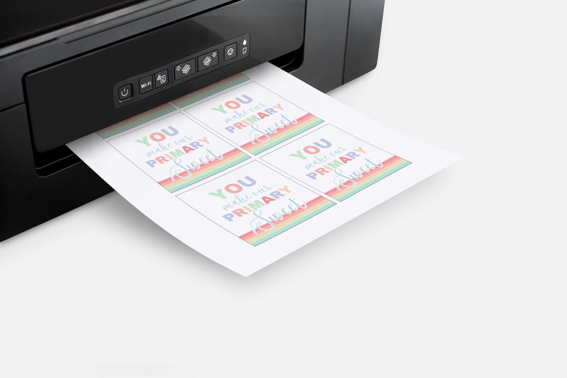 Primary Teacher Appreciation Tag, Primary Teacher Gift Tag 3x3", You ...