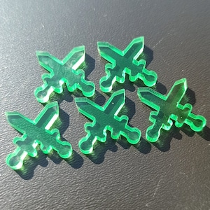 war tokens, battle tokens, conflict tokens, swords tokens, board game token, resource token, resource tokens, board game accessories