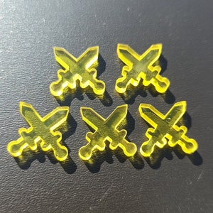 war tokens, battle tokens, conflict tokens, swords tokens, board game token, resource token, resource tokens, board game accessories