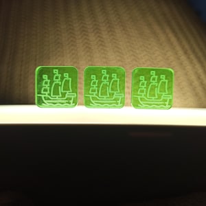 ship token, sailing token, board game token, resource token, resource tokens, board game accessories