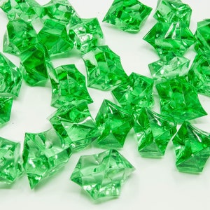 Super realistic poison token, green token, green crystal, resource token, resource tokens, board game resource, green tokens
