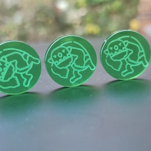 enemy token, ogre token, orc token, board game token, resource token, resource tokens
