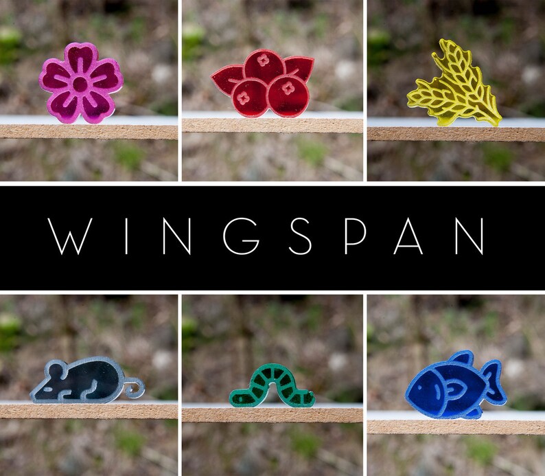 Wingspan Tokens Wingspan Upgrade Tokens Wingspan Expansion Etsy