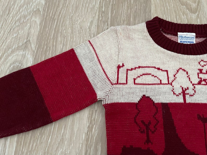 Baby Jumper Country/farmyard Scene Pattern 90cms 1824 Mths Vintage