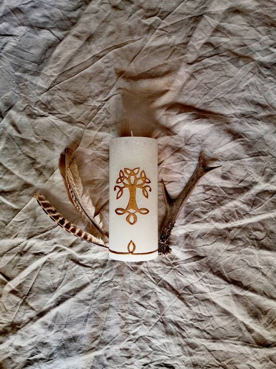 Candle tree of Life Tree of Life Celts Etsy