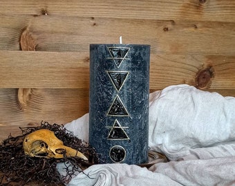 Candle "4 elements"