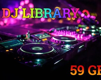 DJ music library