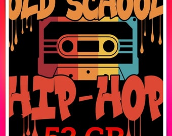 Hip-Hop 90's-2000 plus Accapellas und Instrumentals 53 GB