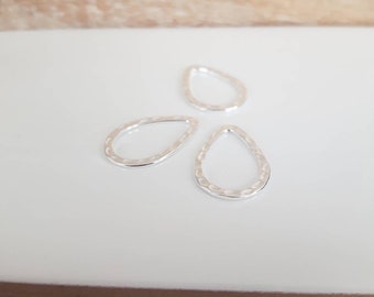 25 Pcs ~ 5 mm or 6 mm X .7 closed .925 Sterling Silver Jump Ring ~ Silver Findings Canada