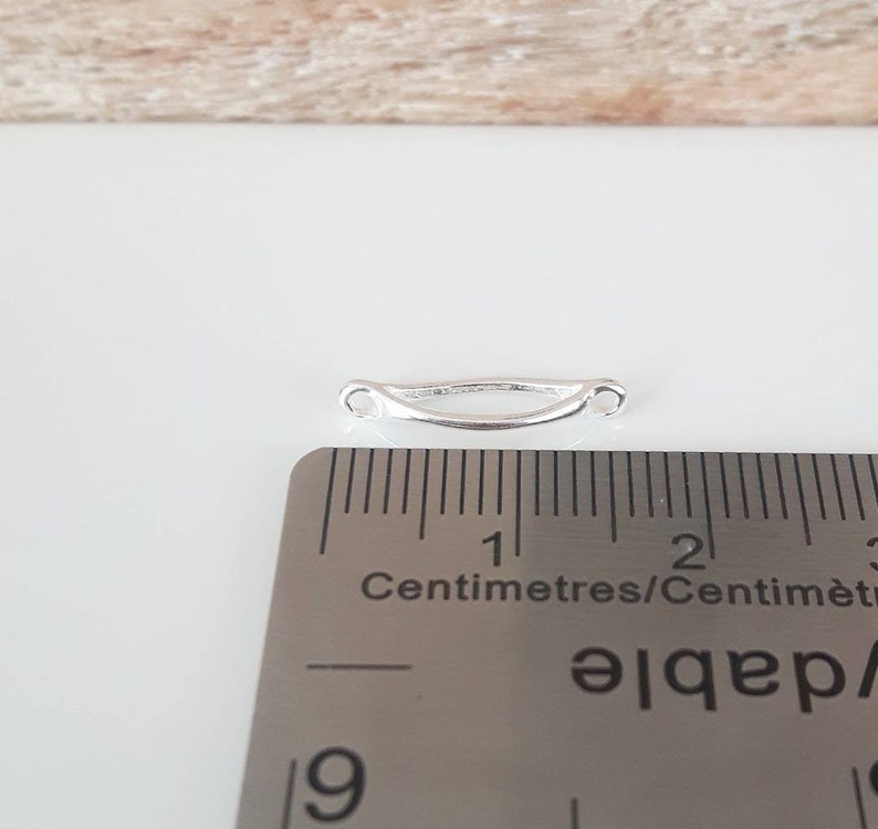 2 Pcs ~ Sterling Silver Findings ~ Silver Jewelry Supplies ~ Jewelry Findings Supplies Canada