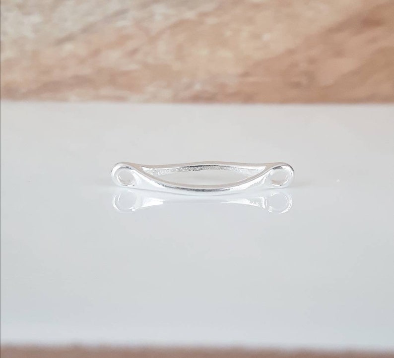 2 Pcs ~ Sterling Silver Findings ~ Silver Jewelry Supplies ~ Jewelry Findings Supplies Canada