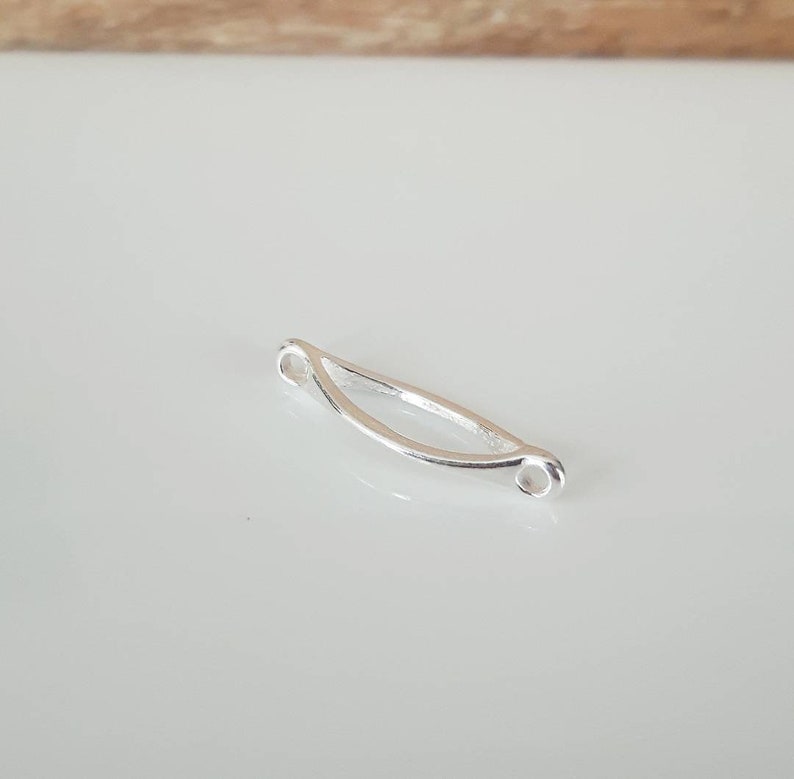 2 Pcs ~ Sterling Silver Findings ~ Silver Jewelry Supplies ~ Jewelry Findings Supplies Canada